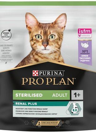 Purina Pro Plan Cat Sterilised Renal Adult Indyk 400g