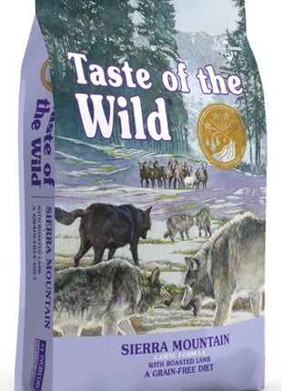 Taste of the Wild Sierra Mountain Canine z mięsem z jagnięciną 5,6kg