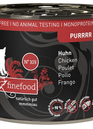 Catz Finefood Purrrr N.103 Drób puszka 200g