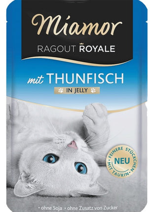Miamor Ragout Royale z tuńczykiem w galaretce saszetka 100g