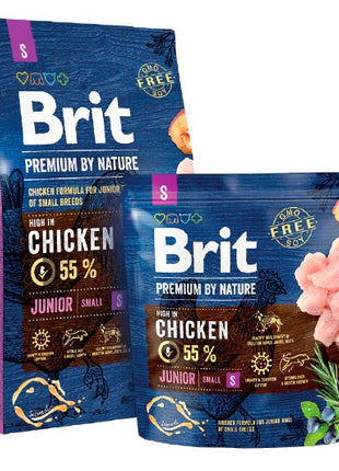 Brit Premium By Nature Junior S Small 1kg