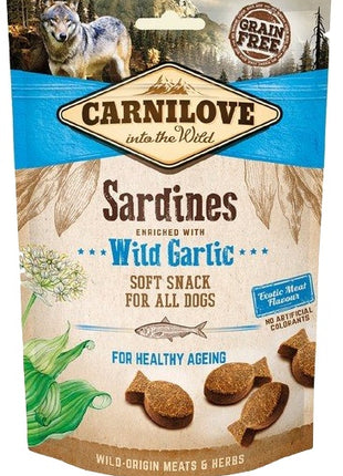 Carnilove Dog Snack Fresh Soft Sardines+Wild Garlic 200g
