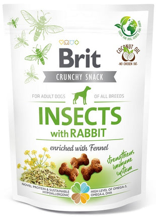 Brit Care Dog Crunchy Cracker Insect & Rabbit 200g
