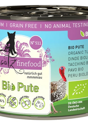 Catz Finefood Bio N.511 Indyk puszka 200g