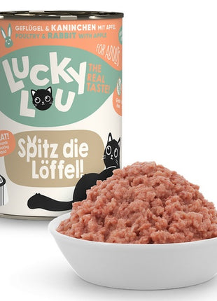 Lucky Lou Lifestage Adult Drób i królik puszka 400g