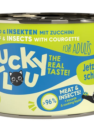 Lucky Lou Lifestage Adult Wołowina i owady puszka 200g