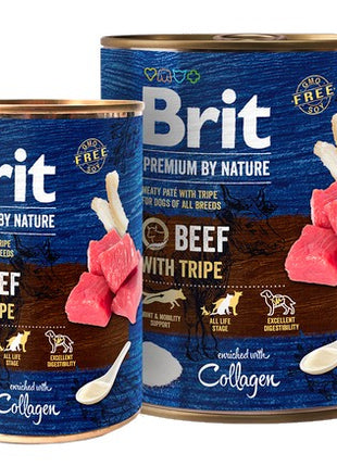 Brit Premium By Nature Beef & Tripe puszka 400g