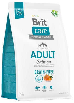 Brit Care Grain Free Adult Small & Medium Salmon 3kg