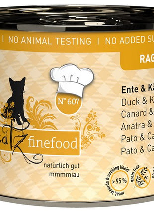 Catz Finefood Ragout N.607 Kaczka i Kangur puszka 190g
